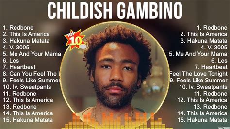 r/childishgambino|childish gambino all songs.